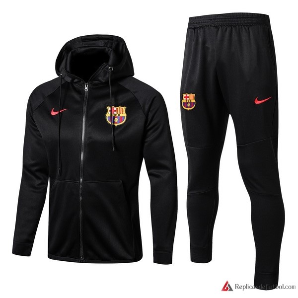 Sudaderas Con Capucha Barcelona 2017-2018 Negro